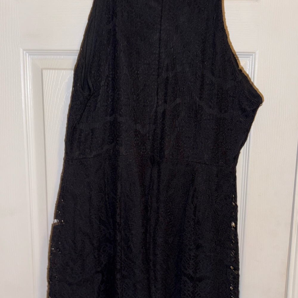 Massimo High Neck Skater Lace Dress XXL - Picture 3 of 5